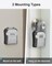 Wall-Mount & Portable Key Lock Box – 4-Digit Combination Security Lockbox with Resettable Code for Home, Apartment, Garage, and Realtors (1 Pack, Gray)